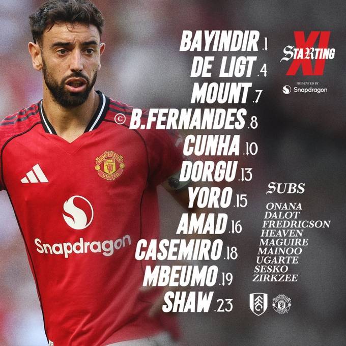 意大利甲组联赛 
_曼联客战富勒姆首发：库尼亚、芒特、阿玛德先发意大利甲组联赛 
，舍什科替补